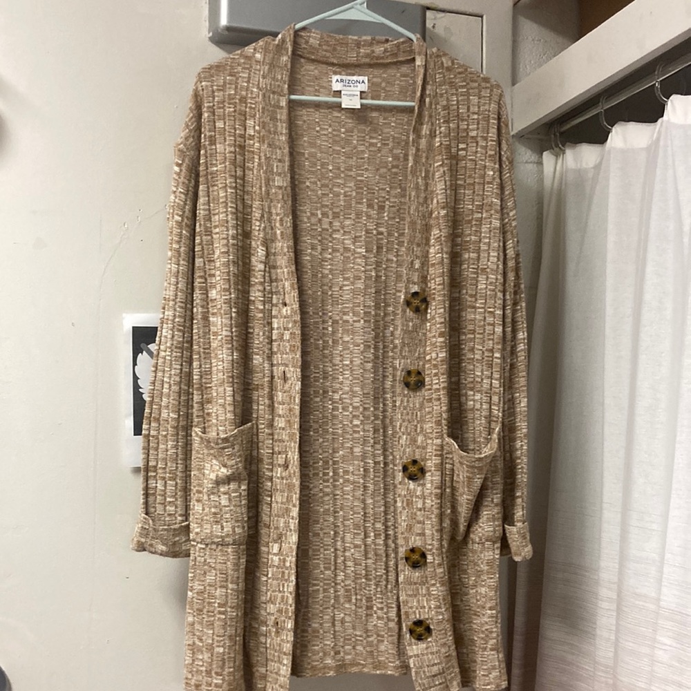 Light Brown Cozy Cardigan